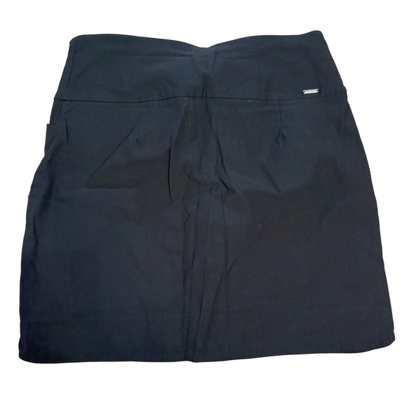 S.C. & CO Womens Black Active Skort Size M Stretch Pull On Tennis Golf Skort - Picture 2 of 5